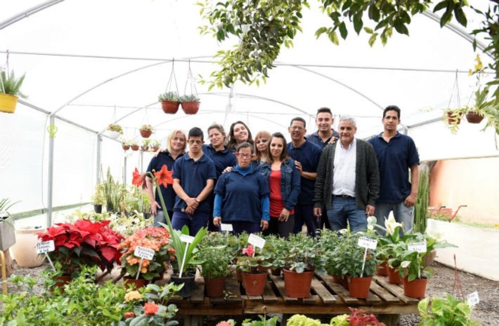 En Malagueño crece un vivero inclusivo