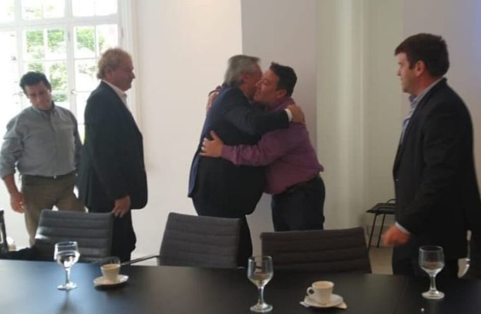El intendente de Anisacate se reunió con el presidente Alberto Fernández