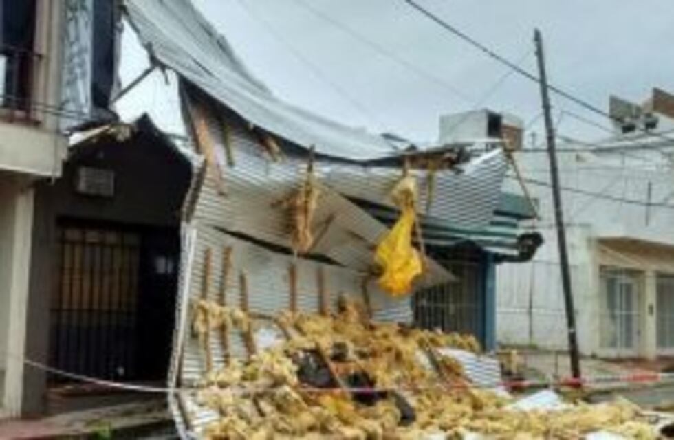 Se voló el techo de la Municipalidad de Salsipuedes