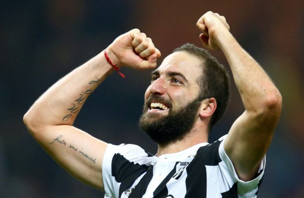 Gonzalo Higuaín marcó un doblete en el triunfo de Juventus y superó los 100 gritos en Italia