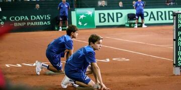 Tres árbitros estuvieron en la Davis\u002E
