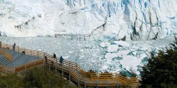Glaciar Perito Moreno, en El Calafate.