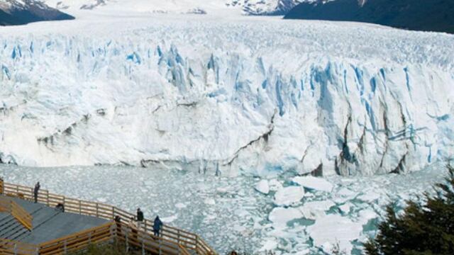 Glaciar Perito Moreno, en El Calafate.