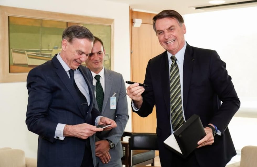 Pichetto se reunió con Bolsonaro y lo definió como un dirigente "fundamental" para el Mercosur