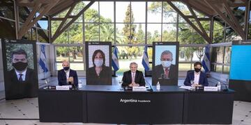 26/06/2020 El presidente de Argentina, Alberto Fernández ECONOMIA INTERNACIONAL Esteban Collazo/Presidencia Arge / DPA