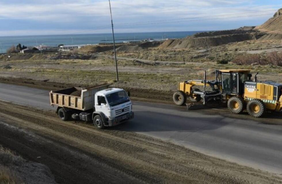 Comenzaron los trabajos en el Camino Centenario