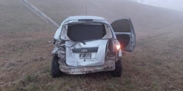 El choque en cadena se desencadenu00f3 producto de la niebla e involucru00f3 a cuatro vehu00edculos\u002E