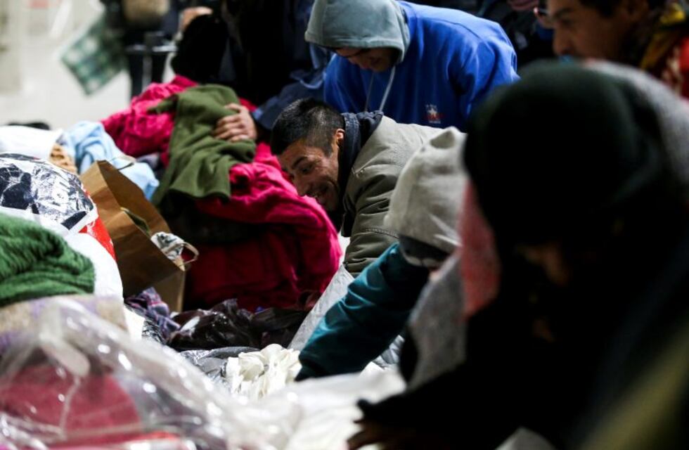 River abrió sus puertas y más de cien personas en situación de calle cenaron y pasaron la noche en el club