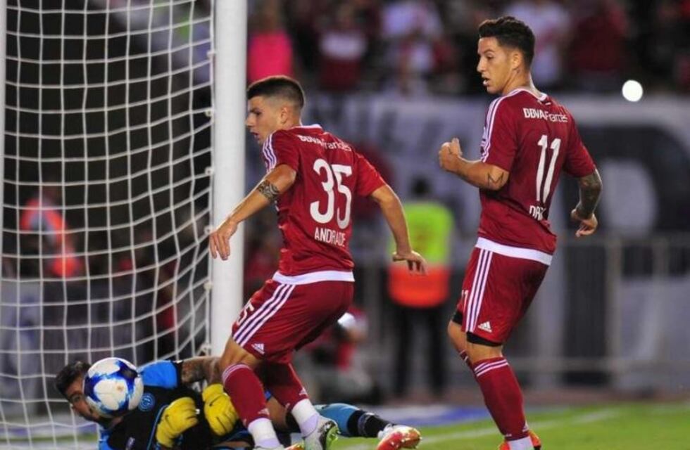 River se erró un gol insólito ante Belgrano