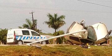 El agente de la Policía de Formosa perdió la vida de manera instantánea