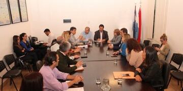 Reunión por paritarias docentes