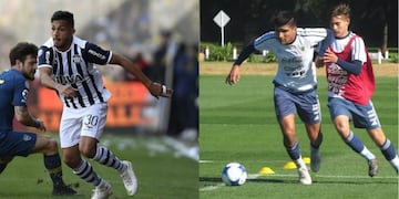 Los juveniles de Talleres y Belgrano en plena acción\u002E