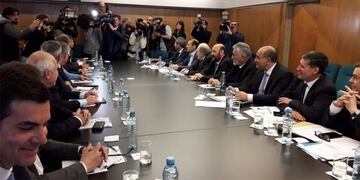 Alberto Rodríguez Saá festejó el fallo\u002E Foto: ANSL