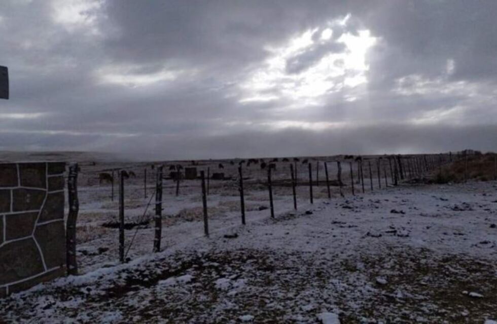 En fotos, la impactante nevada que sorprendió a las Altas Cumbres