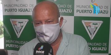 Claudio Filippa, intendente de Puerto Iguazú\u002E