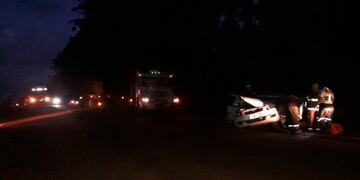 Falleció un hombre involucrado en el cuádruple choque en Nueve de Julio