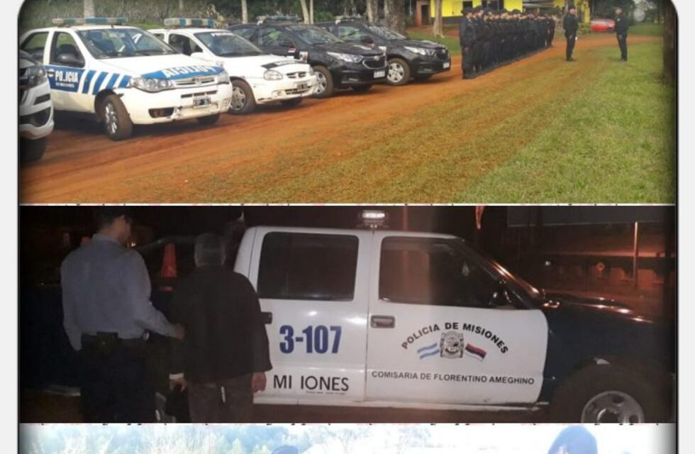 Operativos rurales en Oberá: detuvieron a dos hombres acusados de abuso sexual