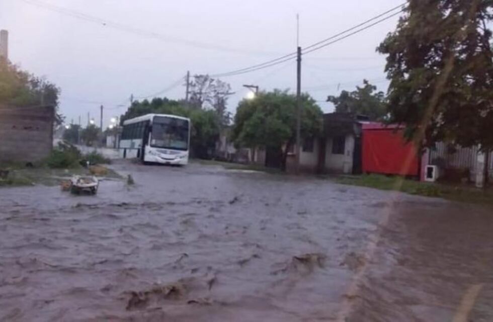 La lluvia no da tregua en el sur de la provincia