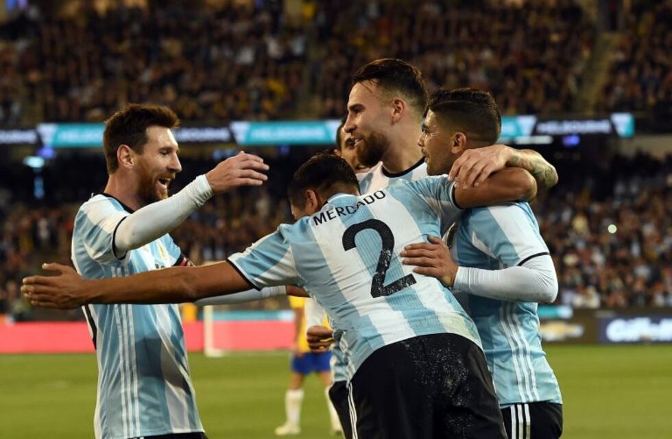 Debut y triunfo para Sampaoli: Argentina le ganó 1-0 a Brasil en Melbourne