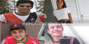 Las cuatro víctimas\u002E