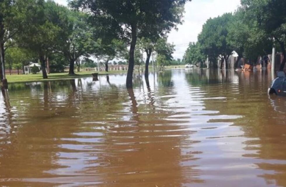 Esperanza: 262 mm en 19 horas dejó 20 evacuados