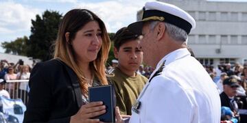 Homenaje a dos años del hundimiento del submarino ARA San Juan (Foto: Armada Argentina / @Armada_Arg)