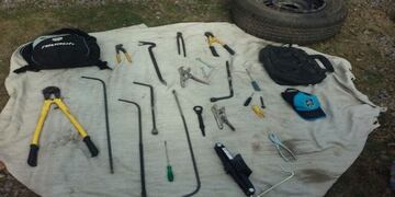 Material secuestrado luego de una persecución en barrio Argüello\u002E