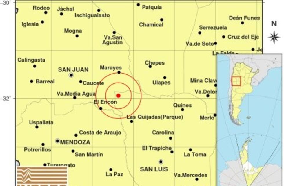 En San Luis no para de temblar, se registró otro sismo