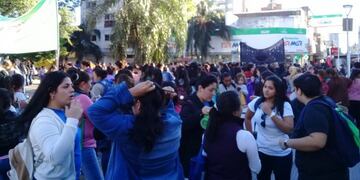 Marcha de Ni Una Menos Corrientes