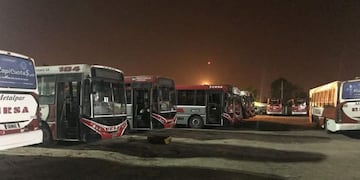 Las empresas de colectivos fueron intimadas a prestar el servicio\u002E (Web)\u002E