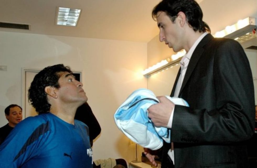 El emotivo mensaje de Diego Maradona para Manu Ginóbili