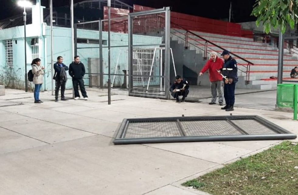Grave accidente de un niño en el polideportivo del parque San Martín