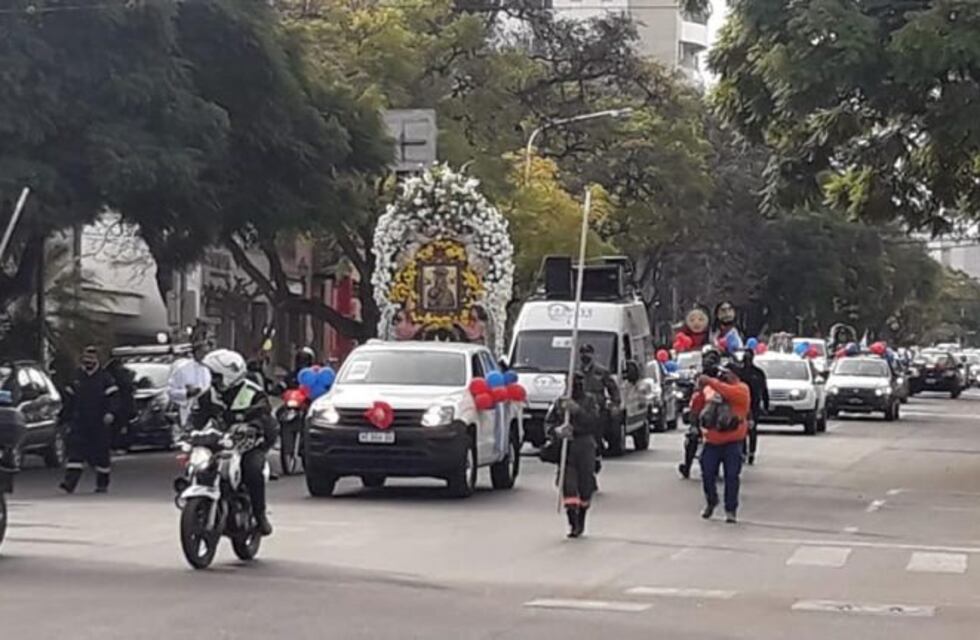Gran concurrencia por la Virgen del Perpetuo Socorro en Salta