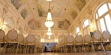 Equipan la Casa de Gobierno para que diputados nacionales sesionen virtualmente\u002E (Web)