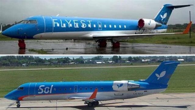 Flyest comenzará a operar con aviones de Sol pintados