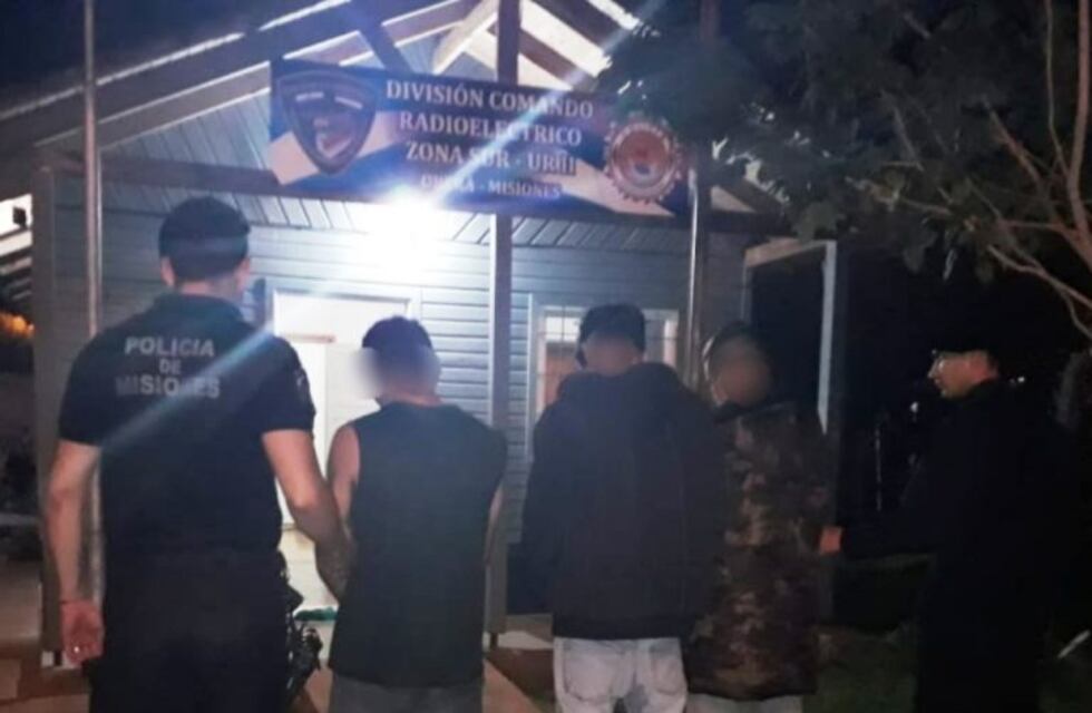 Intentaron robar la casa de un abuelo pero terminaron presos