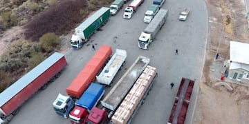No es la primera protesta de transportistas por los tiempos de demora\u002E