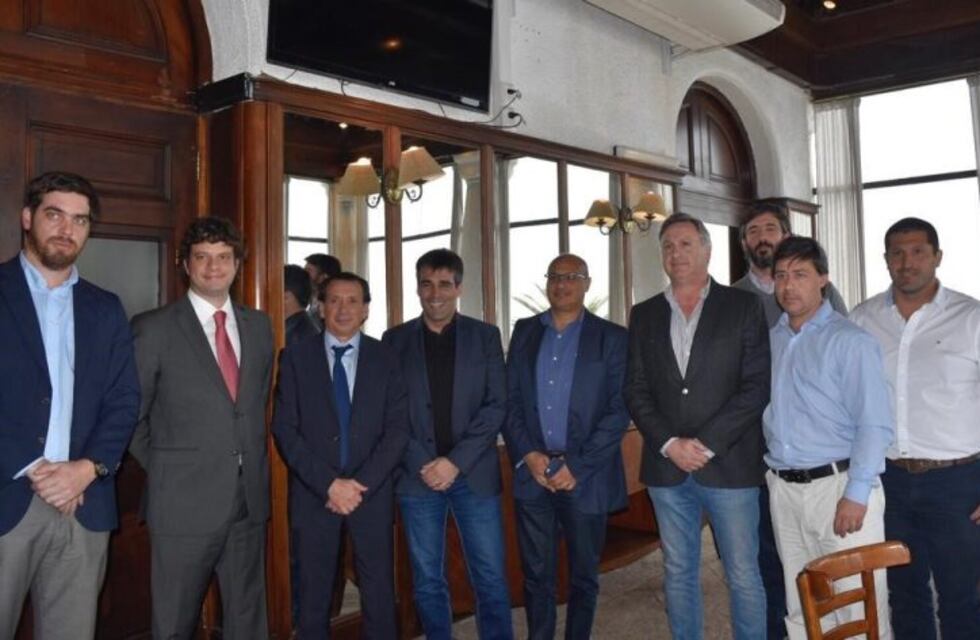 López junto al Ministro Dante Sica en Mar del Plata