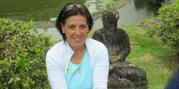 Concepción Arregui (59), la mujer chilena que fue asesinada en febrero y que fue hallada este domingo en el Dique Potrerillos\u002E