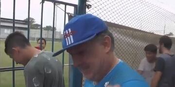 El entrenador presenció el ascenso de Provincial el último sábado\u002E (ESPN)