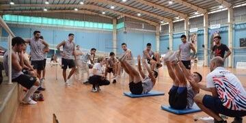 Atlético Posadas durante la evaluación en el CePARD\u002E (Twitter)