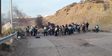 ATE en el ingreso de la playa de \ntanques