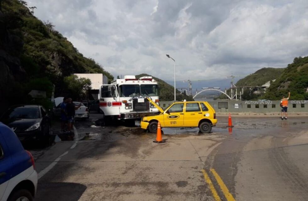 Accidentes a la carta del fin de semana en Carlos Paz