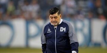 Diego Maradona volvió a ausentarse al entrenamiento de Gimnasia\u002E (EFE)