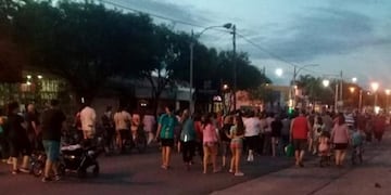 La procesión arrancó poco antes de las 20\u002E (Notinet)