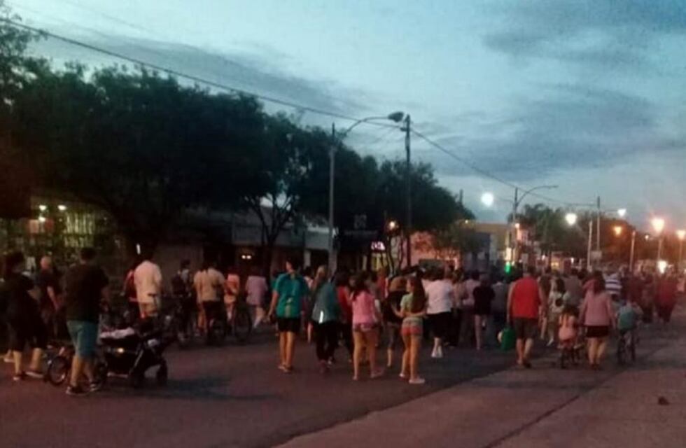 Vecinos de Capitán Bermúdez protestaron tras el asesinato de una anciana