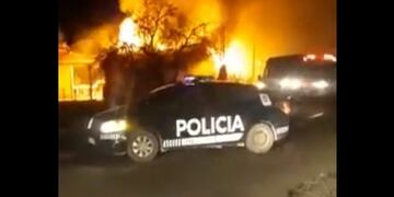 Incendio en Tupungato\u002E