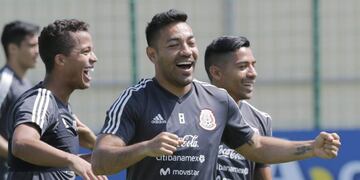 La polémica foto de una figura de la selección de México tras los amistosos en Argentina\u002E Foto: EFE\u002E