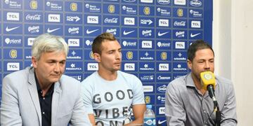 El beltranense cerró su segunda etapa en el club con la conquista de la Copa Argentina\u002E (@carcoficial)