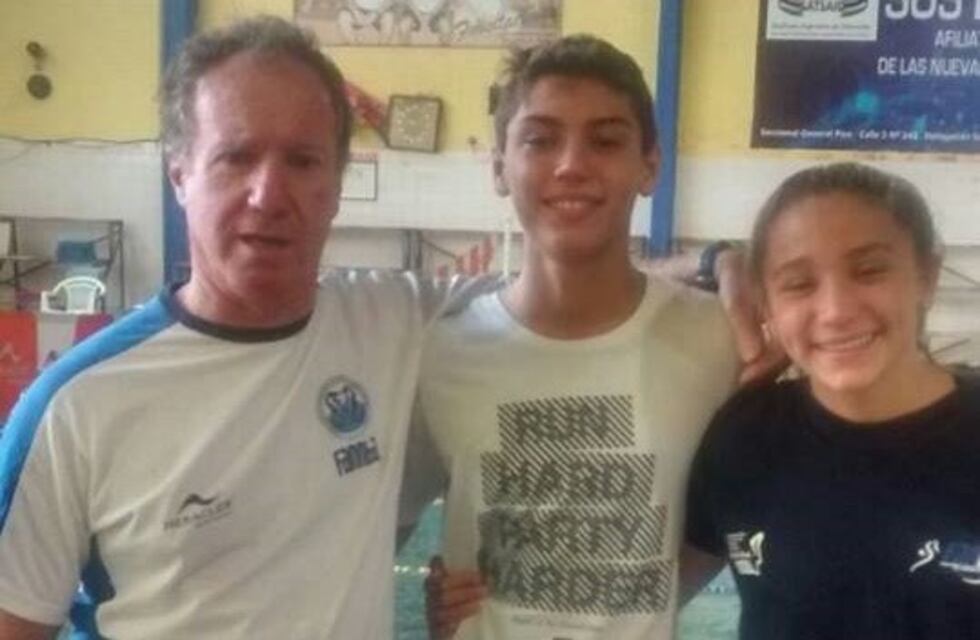 Medallas para Lancha y Oroskovic en el Sudamericano Juvenil de Natación